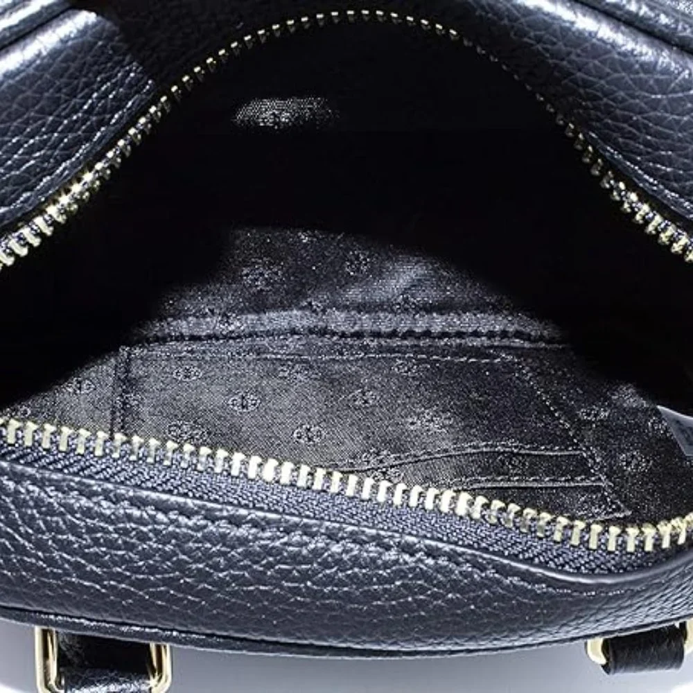 NEW! Tory Burch 74066 Black Thea Mini Gold Hardware Women's Satchel‎